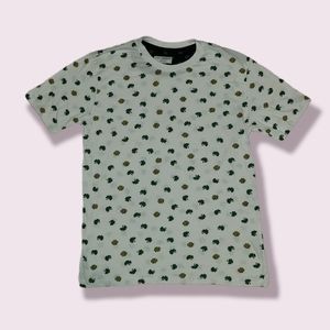 Eighth Avenue Lucky Shamrocks Four Leaf Clover T Shirt Medium